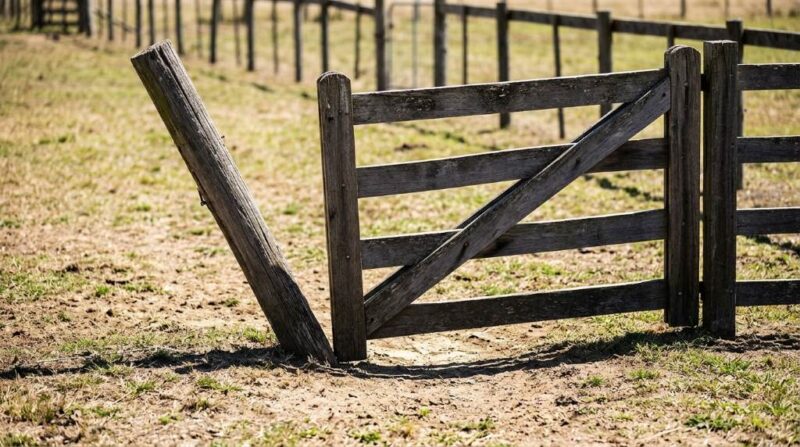 How to Level a Sagging Fence Gate Post Like a Pro